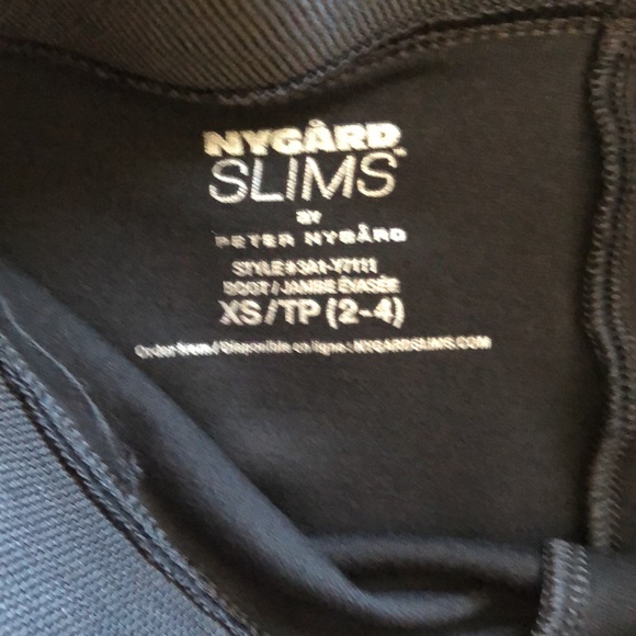 Nygard Slims bootcut rayon/nylon/spandex pants - Picture 3 of 9